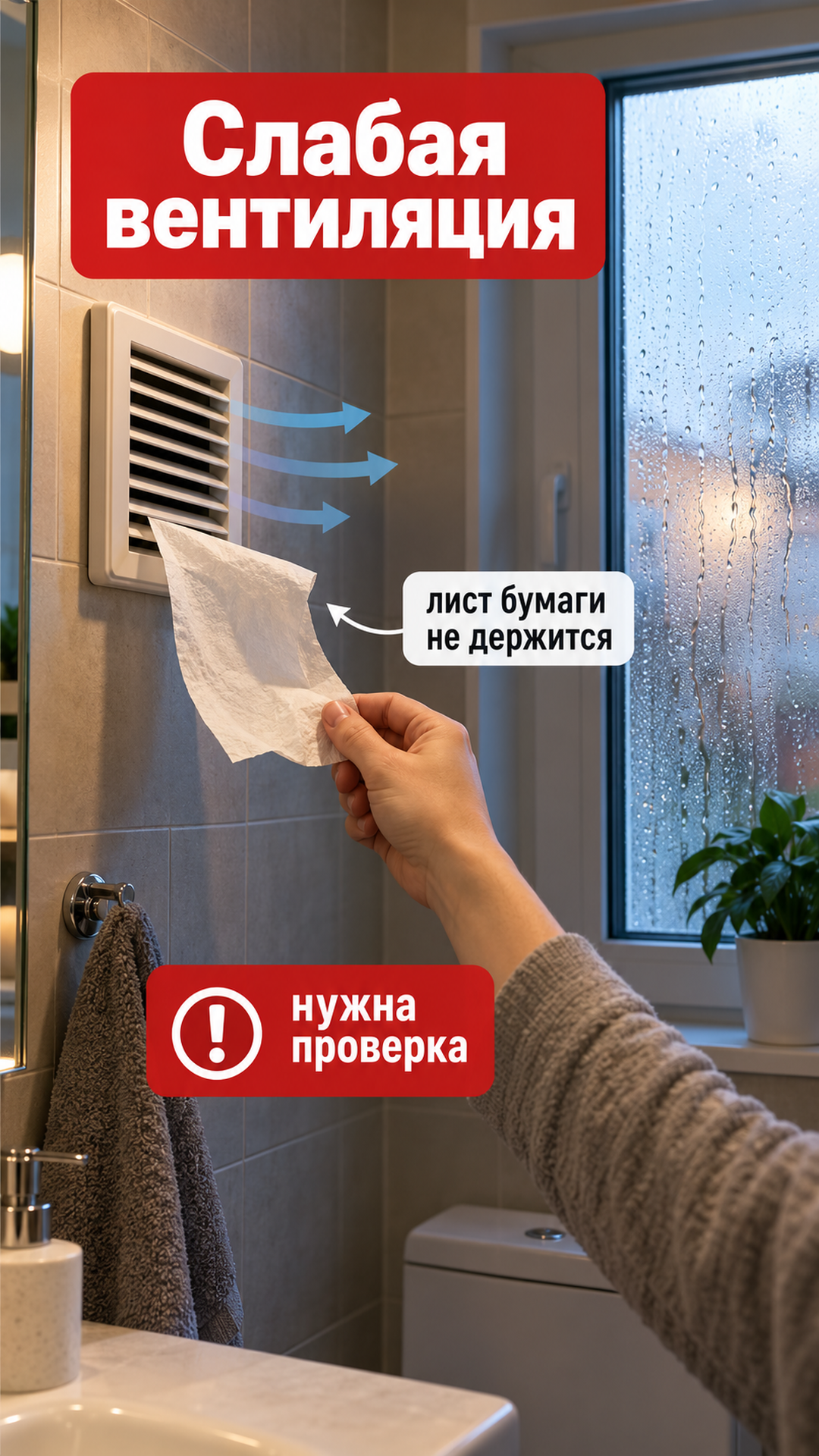 Редакторская реконструкция: Плохая вентиляция